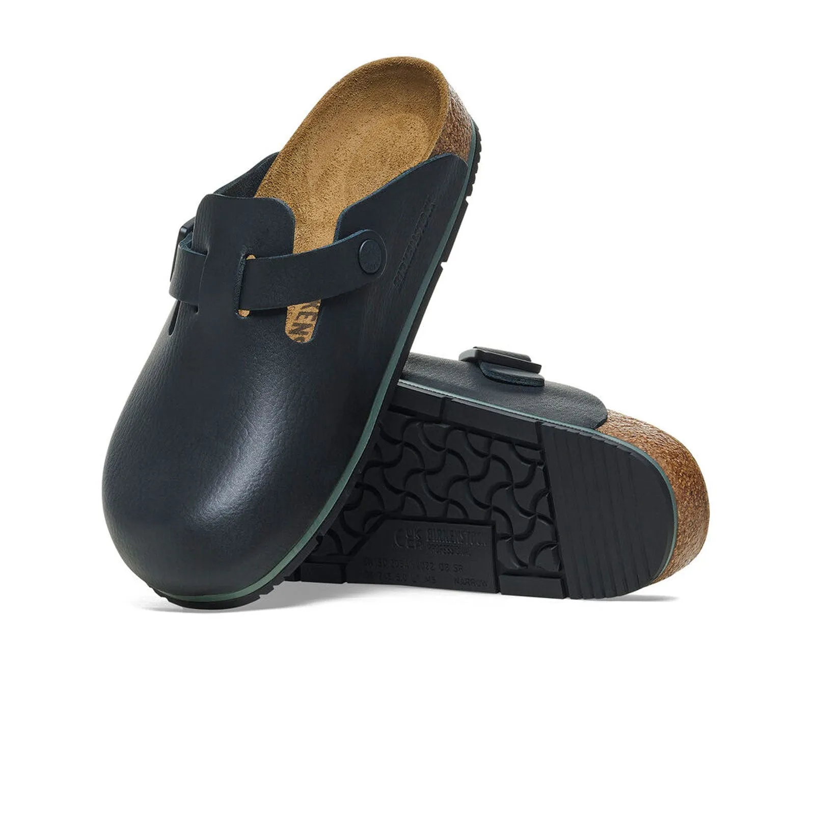 Birkenstock Boston Pro Clog (Women) - Black Leather