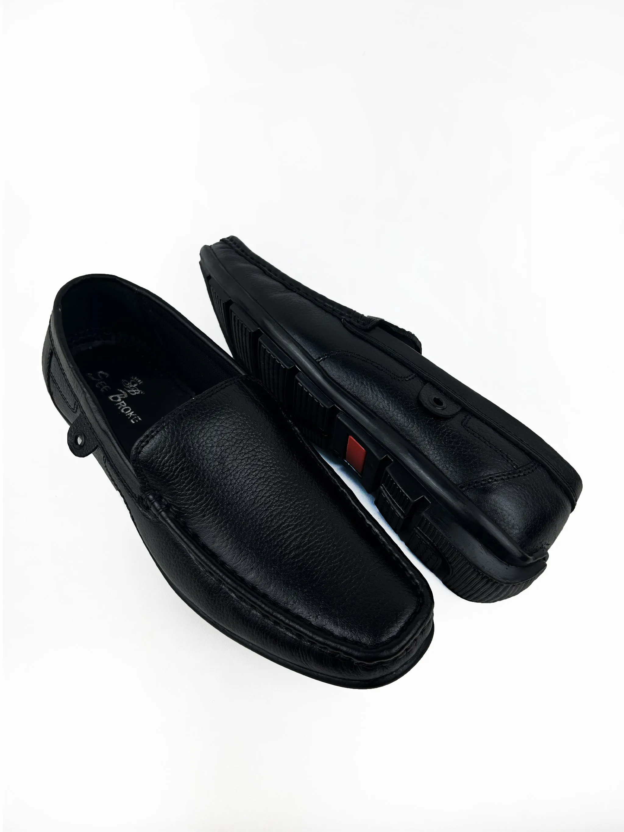 Black Leather Formal Shoes For Men MS91