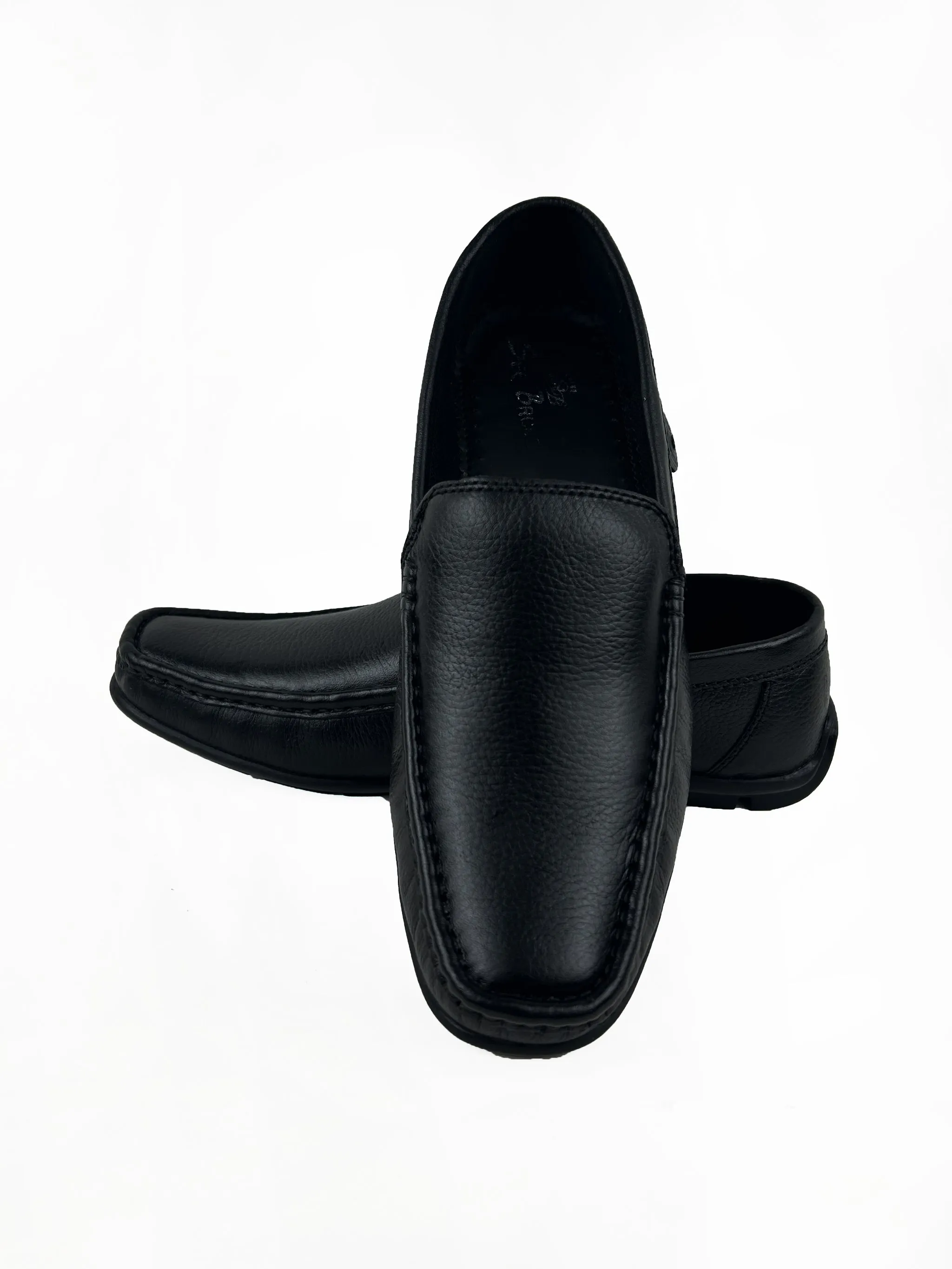 Black Leather Formal Shoes For Men MS91