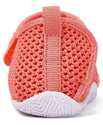BMCiTYBM Baby Sneakers Girl Boy Tennis Shoes First Walker Shoes 12-18 Months Orange