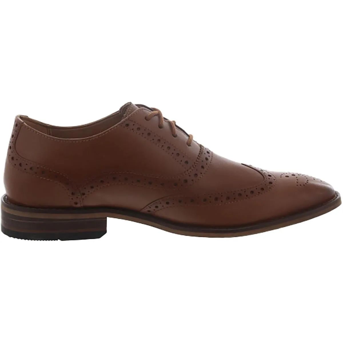 Bostonian Mens Lamont Wing Leeather Lace-Up Oxfords