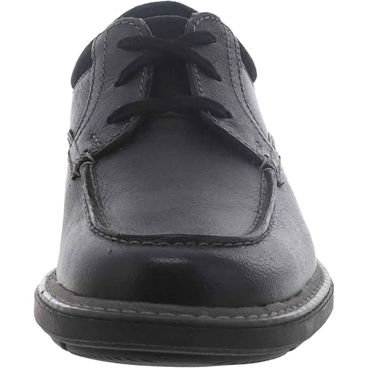 Clarks Mens Rendell Walk   Leather Lace-Up Oxfords