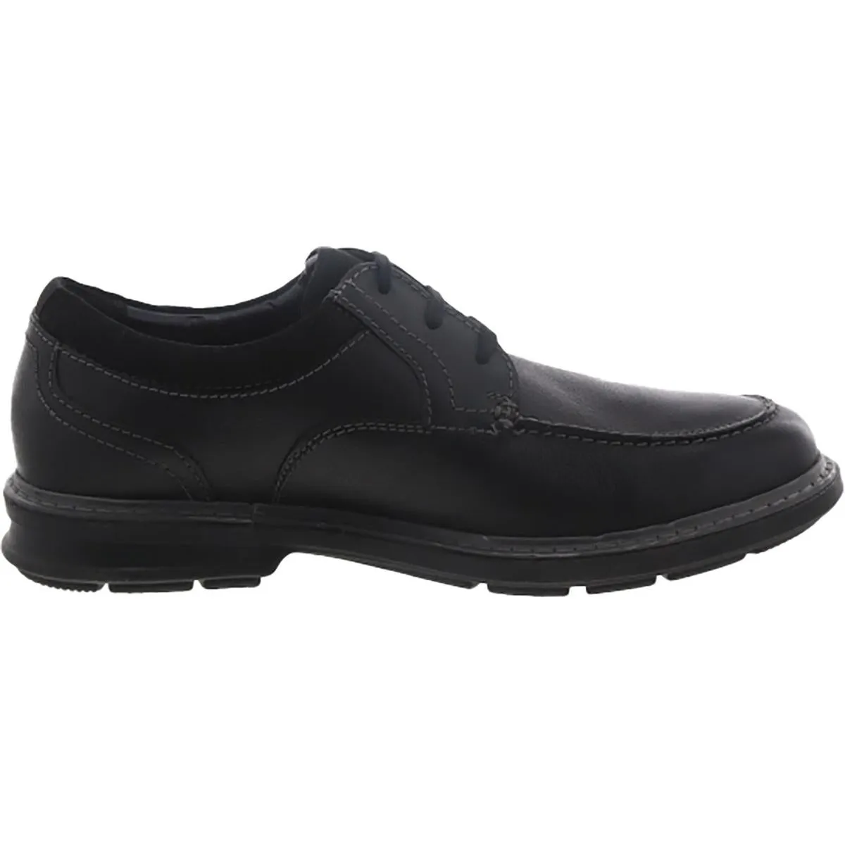 Clarks Mens Rendell Walk   Leather Lace-Up Oxfords