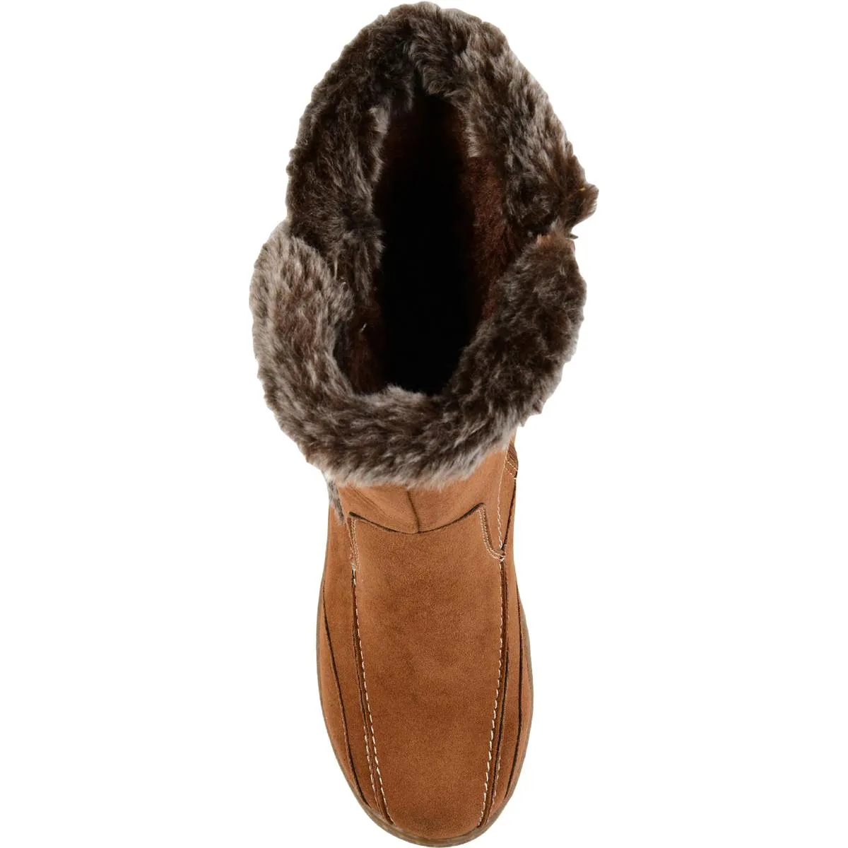 Journee Collection Womens Takani Faux Fur Lined Cold Weather Booties