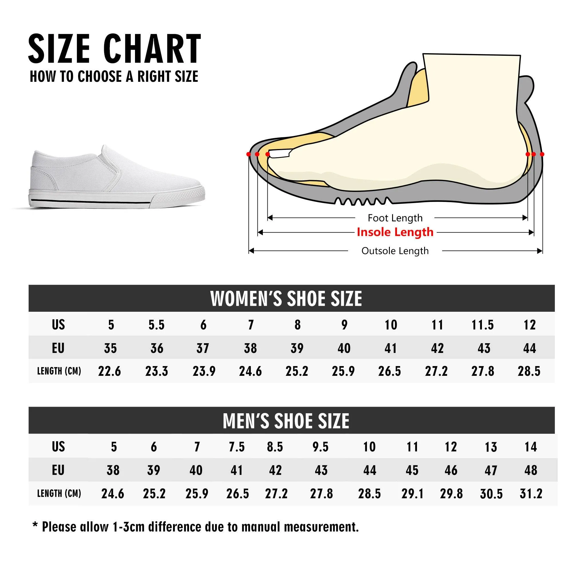Mens Autumn Leaves Rubber Slip On Shoes