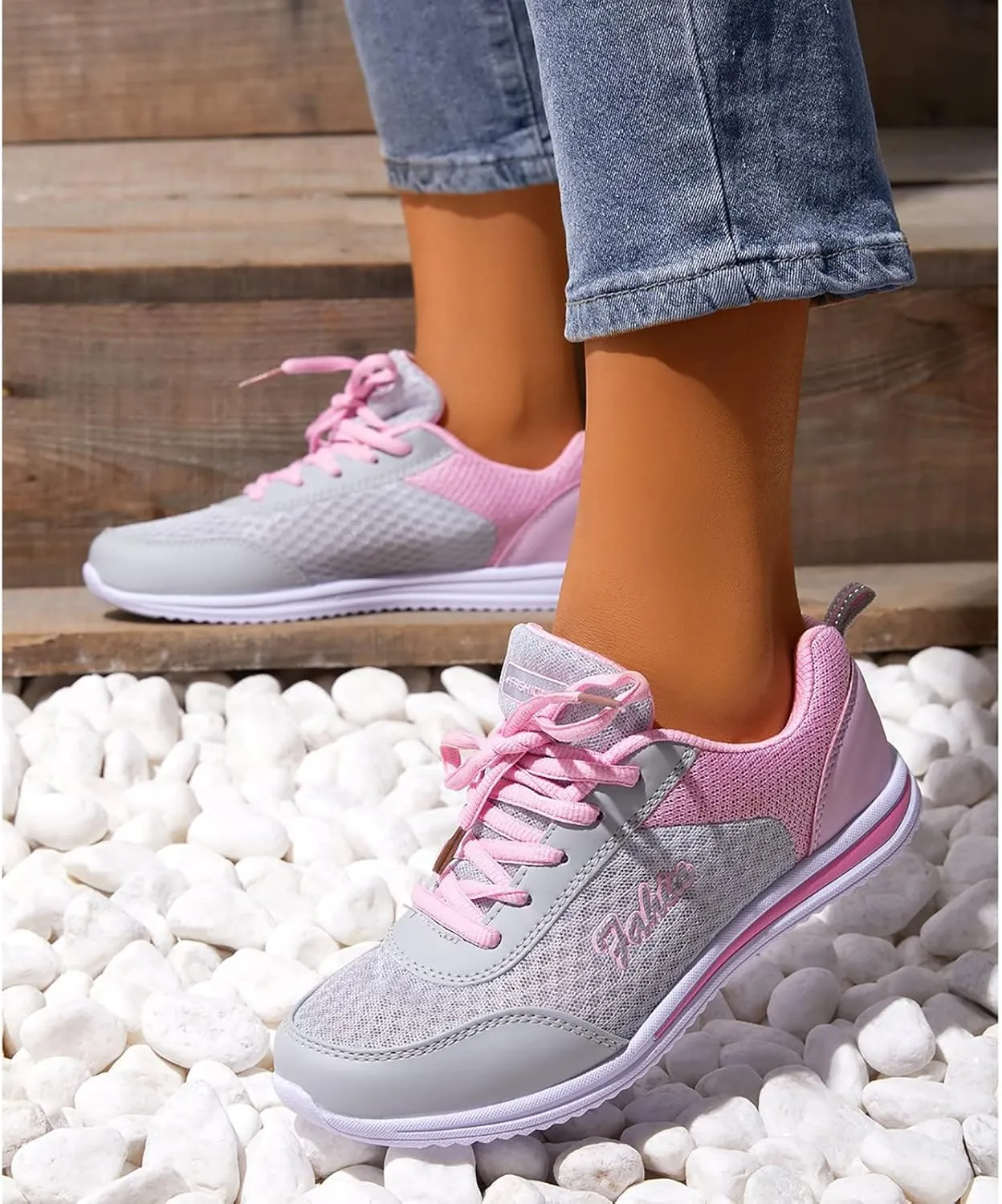 Men's Casual Dress Sneakers Oxfords Business Mesh Breathable Slip On Shoes Women Jogging Business Casual Shoes Walking Sneakers Waterproof Tennis Shoe Trainers Shoe