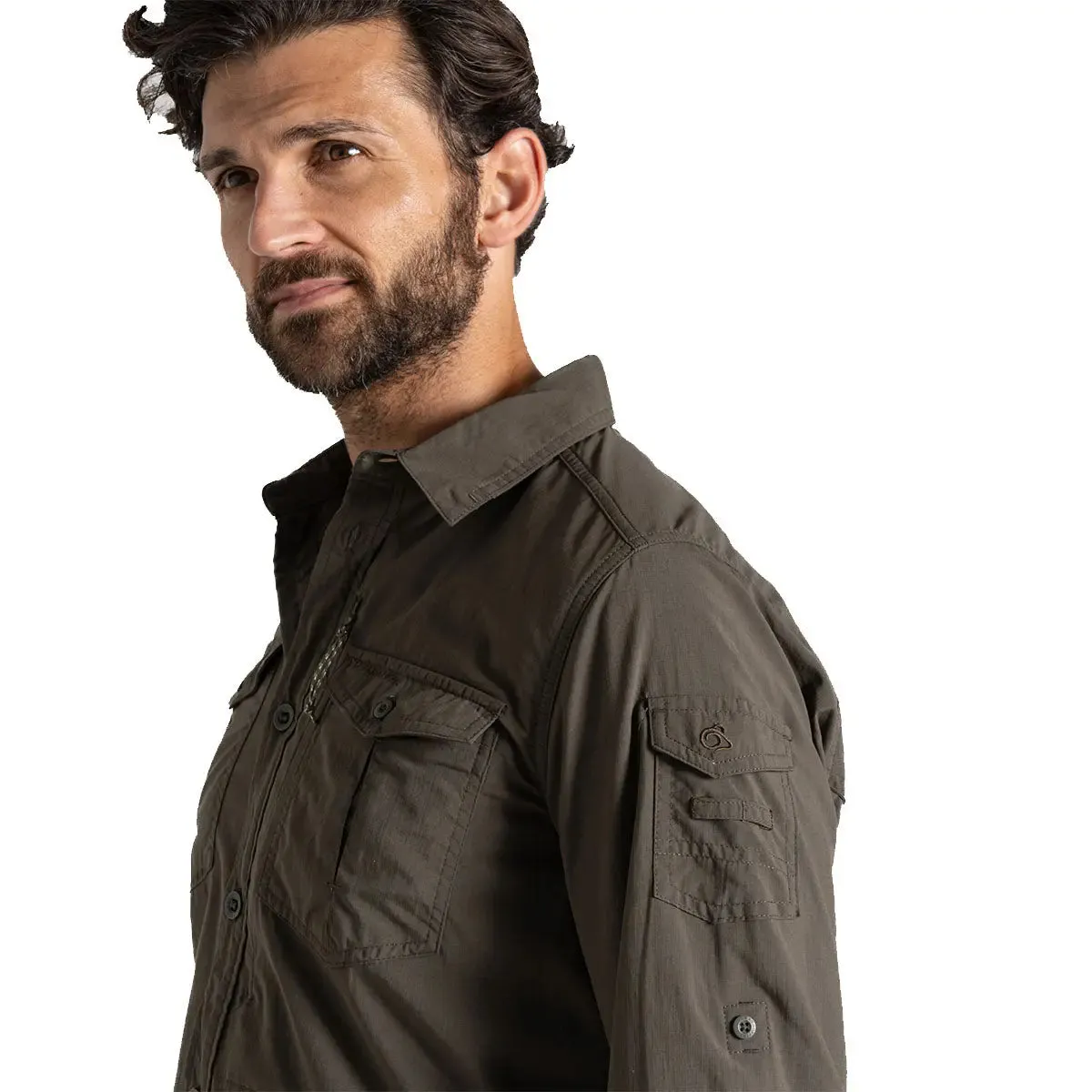 NosiLife Adventure Long Sleeved Shirt III - Woodland Green