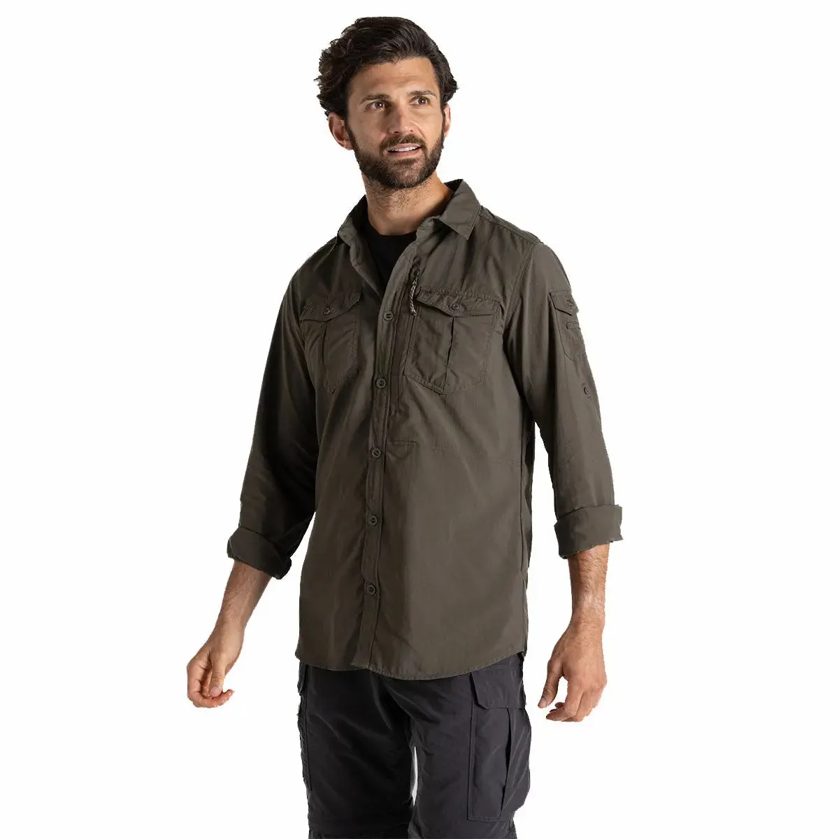 NosiLife Adventure Long Sleeved Shirt III - Woodland Green
