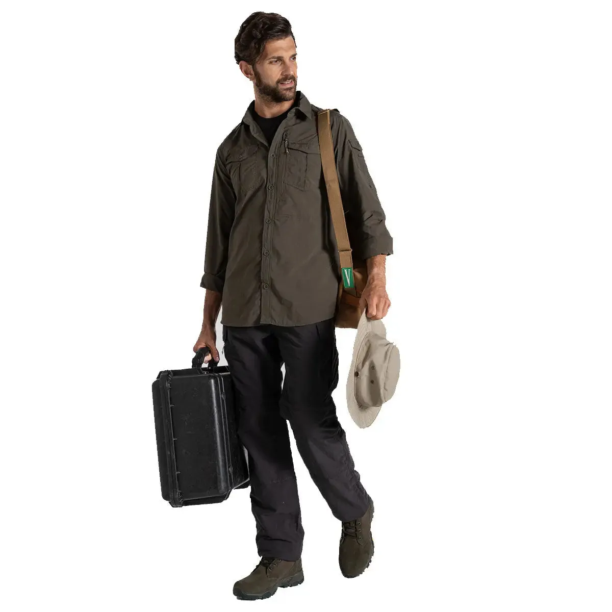 NosiLife Adventure Long Sleeved Shirt III - Woodland Green