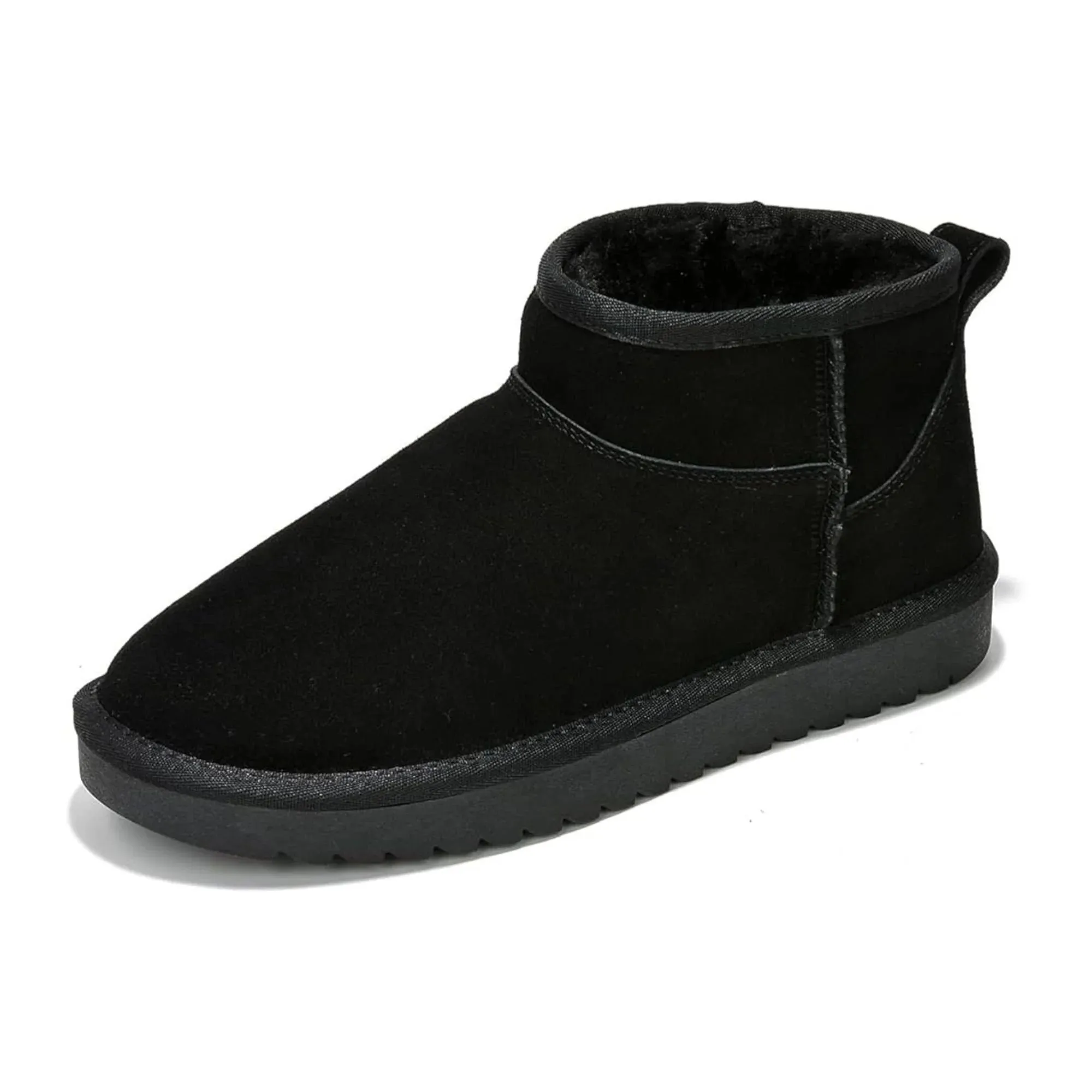 Project Cloud 100% Genuine Suede Snow Boots - Ankle Boots for Women (Hippy)