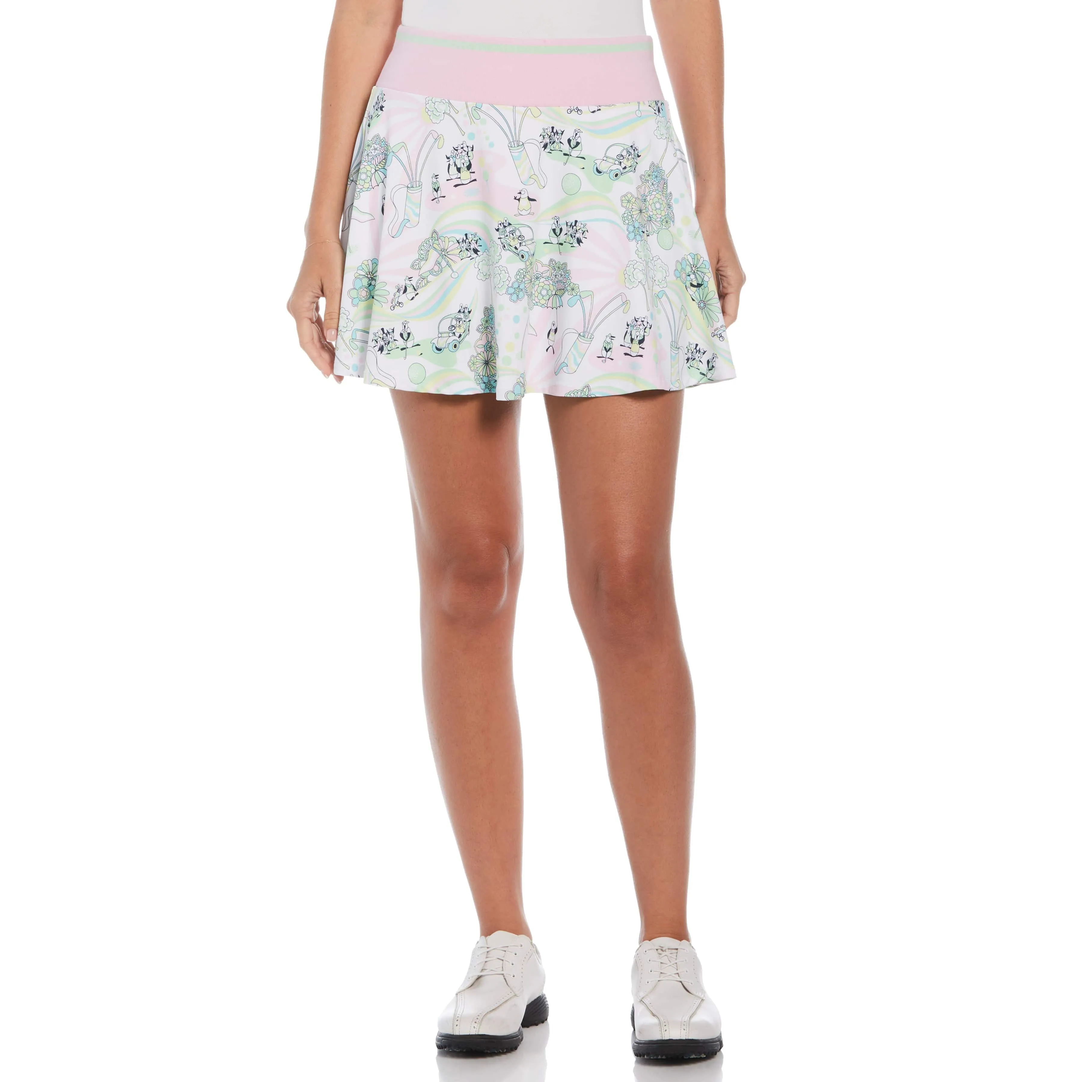 Women's Groovy Pete Print Golf Skort